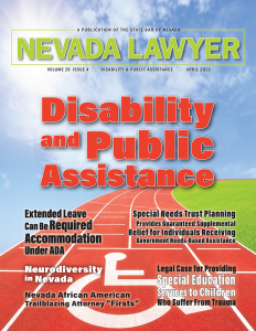 Nevada Lawyer magazine April 2021