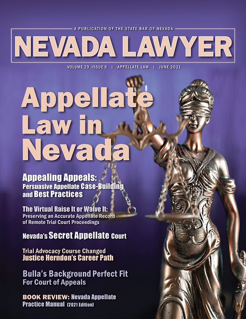 Nevada Lawyer Magazine - June 2021