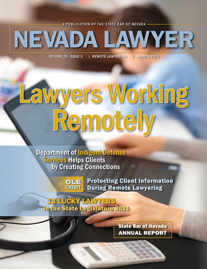 Magazine Issues – State Bar Of Nevada