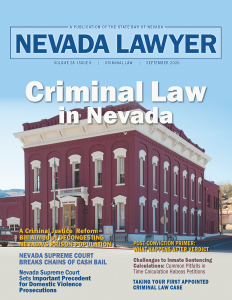 Nevada Lawyer September 2020
