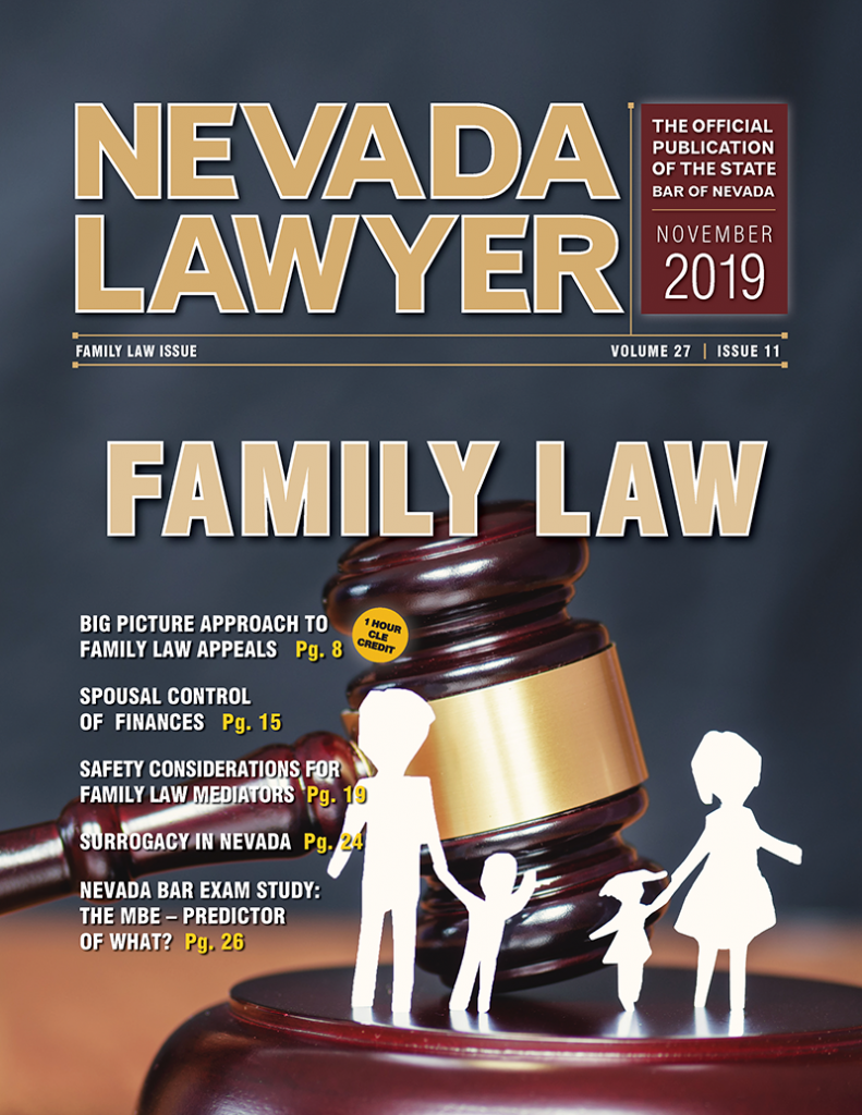 Magazine Issues State Bar of Nevada